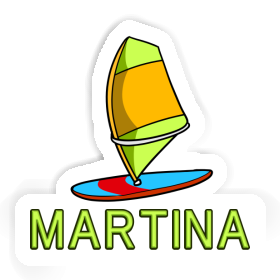 Windsurf Sail Sticker Martina Image