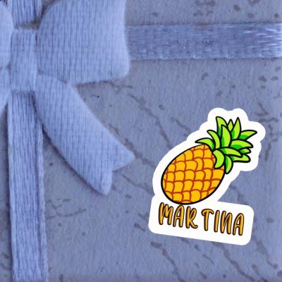 Martina Sticker Pineapple Laptop Image