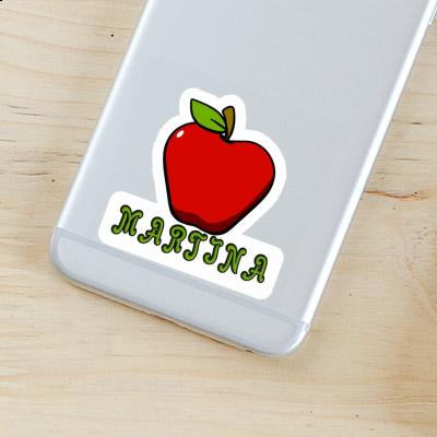 Sticker Martina Apple Laptop Image