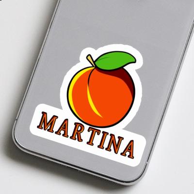 Aprikose Sticker Martina Laptop Image