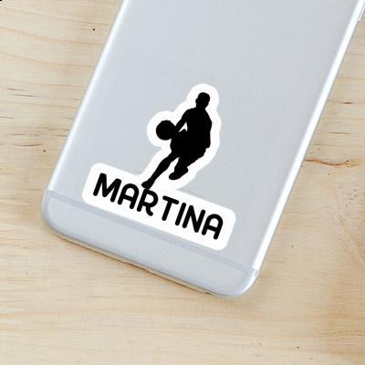 Aufkleber Martina Basketballspieler Gift package Image