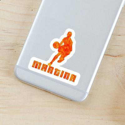 Martina Sticker Basketball Player Gift package Image