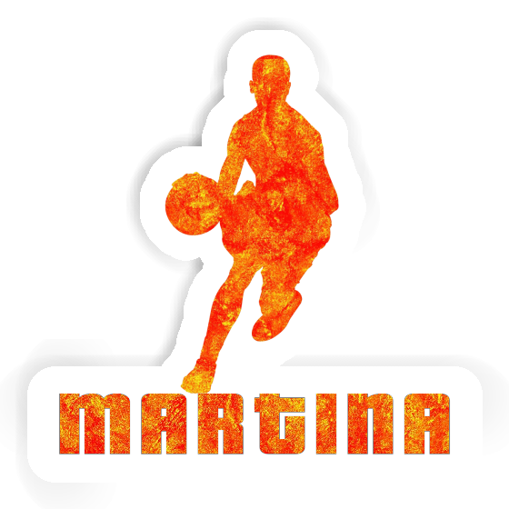 Martina Aufkleber Basketballspieler Gift package Image