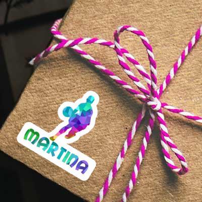 Sticker Basketball Player Martina Gift package Image