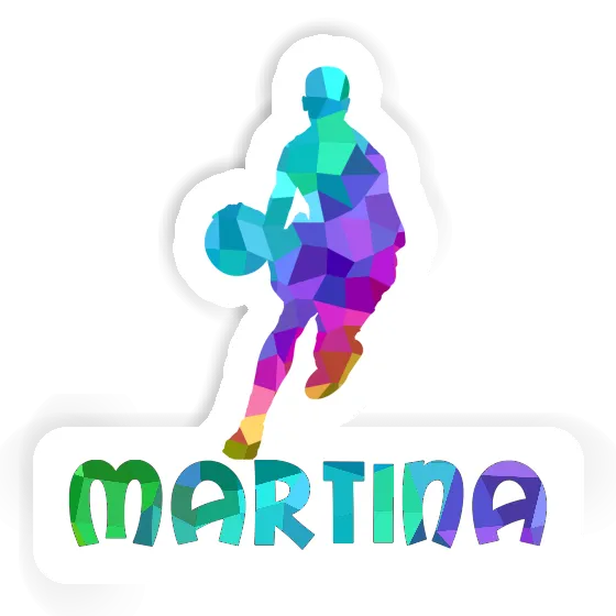 Sticker Basketball Player Martina Gift package Image