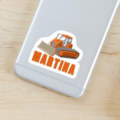 Sticker Excavator Martina Image