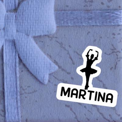 Sticker Martina Ballerina Laptop Image