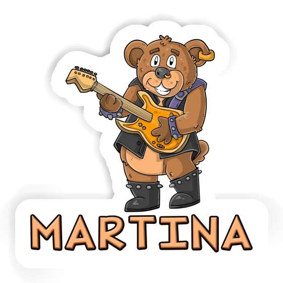 Autocollant Rockeur Martina Image