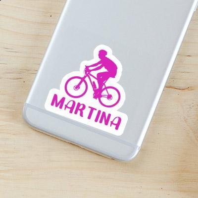 Sticker Martina Biker Laptop Image