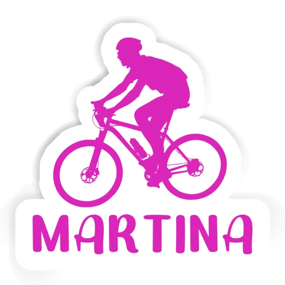 Sticker Biker Martina Notebook Image