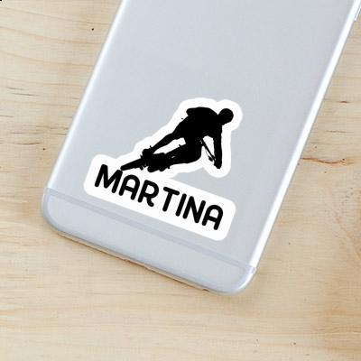 Martina Sticker Biker Notebook Image