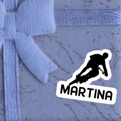 Martina Sticker Biker Notebook Image