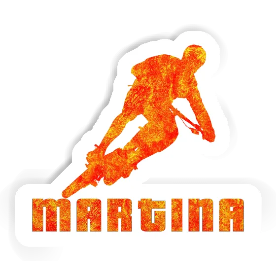 Sticker Martina Biker Image