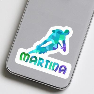 Sticker Martina Biker Notebook Image