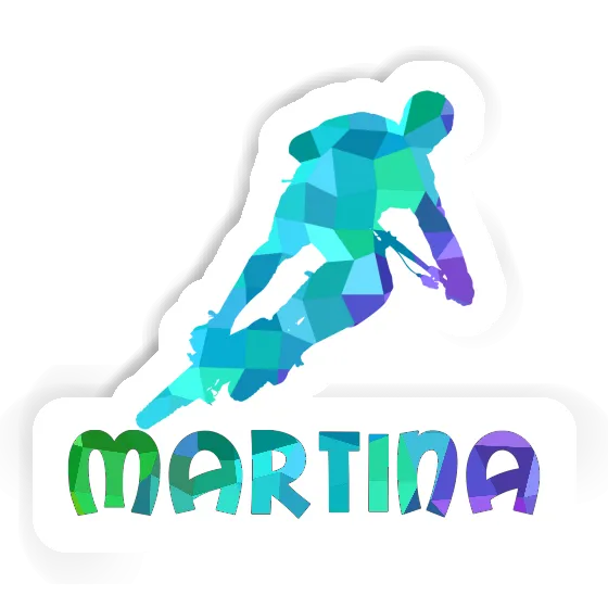 Sticker Martina Biker Image