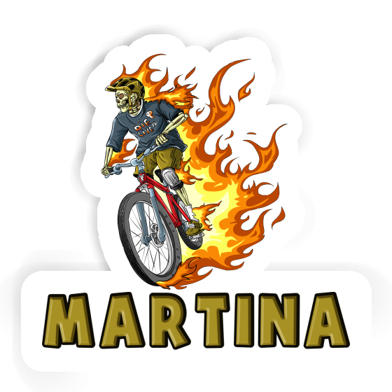 Sticker Martina Biker Image