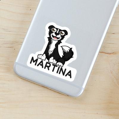 Collie Sticker Martina Laptop Image