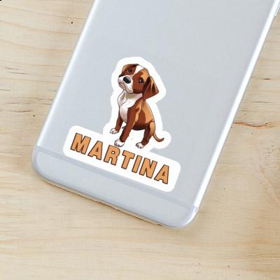 Boxerhund Sticker Martina Image