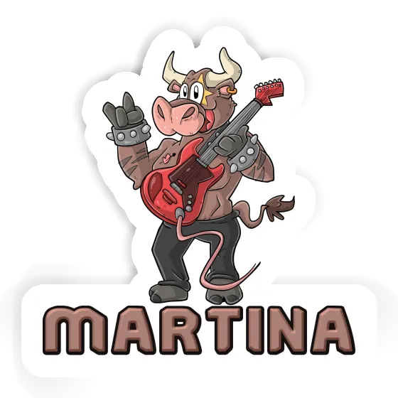 Sticker Gitarrist Martina Gift package Image