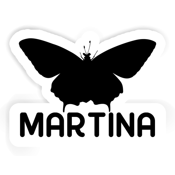 Martina Sticker Schmetterling Laptop Image