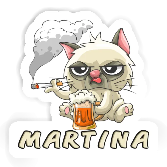 Martina Sticker Bad Cat Image