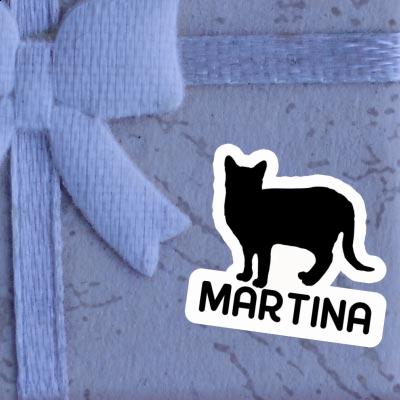 Martina Autocollant Chat Image