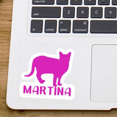 Martina Aufkleber Katze Gift package Image