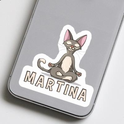 Martina Sticker Katze Notebook Image