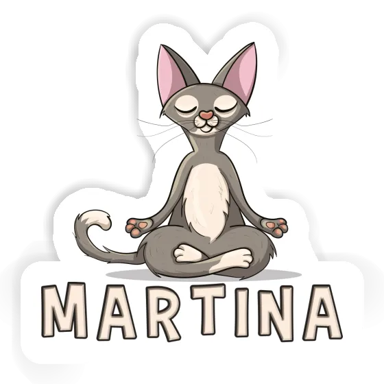 Martina Sticker Yoga Image