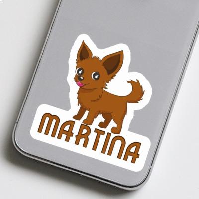 Autocollant Martina Chihuahua Laptop Image