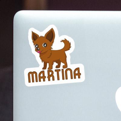 Autocollant Martina Chihuahua Laptop Image