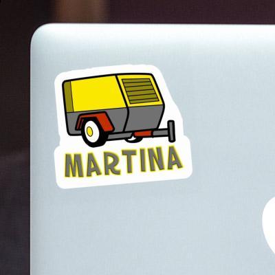 Martina Sticker Compressor Notebook Image