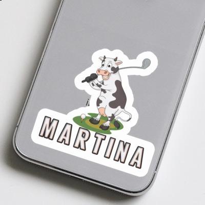 Sticker Martina Golf Cow Image