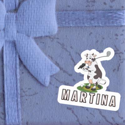 Vache Autocollant Martina Notebook Image