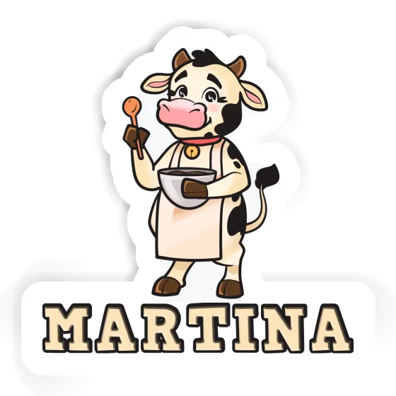 Chefköchin Sticker Martina Notebook Image