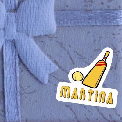 Maillet de cricket Autocollant Martina Gift package Image