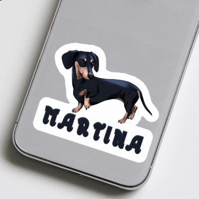 Sticker Dachshund Martina Laptop Image