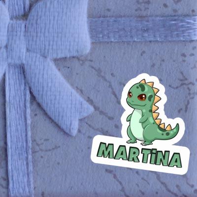 Dino Autocollant Martina Notebook Image