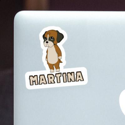 German Boxer Sticker Martina Gift package Image