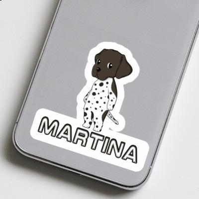 Martina Sticker Deutsch Kurzhaar Notebook Image