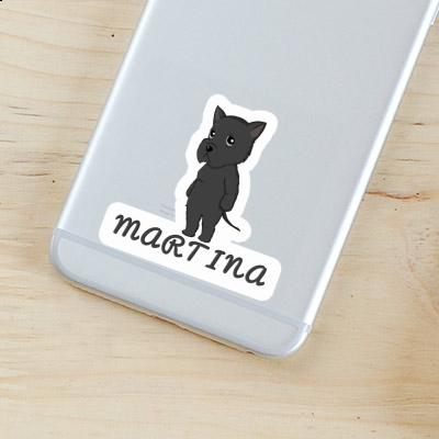 Sticker Giant Schnauzer Martina Notebook Image