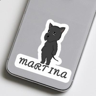 Sticker Riesenschnauzer Martina Gift package Image