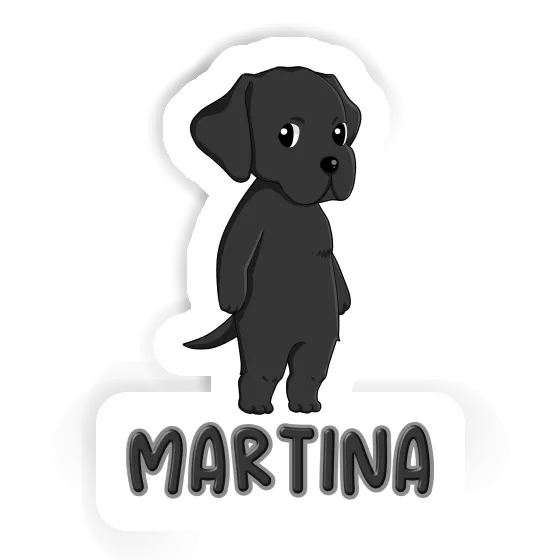 Labrador Autocollant Martina Notebook Image