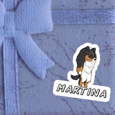 Sheltie Autocollant Martina Laptop Image