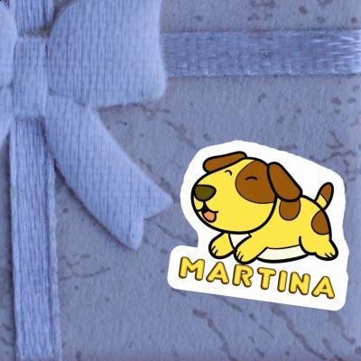 Autocollant Chien Martina Gift package Image