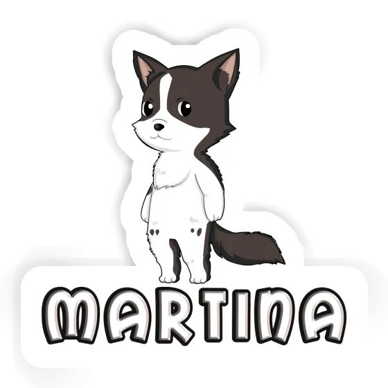 Aufkleber Martina Border Collie Gift package Image