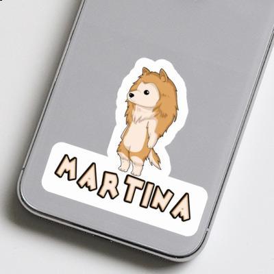 Sticker Collie Martina Laptop Image