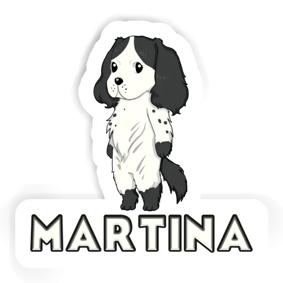 Martina Sticker Spaniel Image