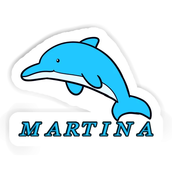 Delphin Aufkleber Martina Image