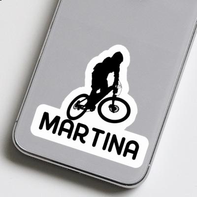 Martina Sticker Downhiller Notebook Image